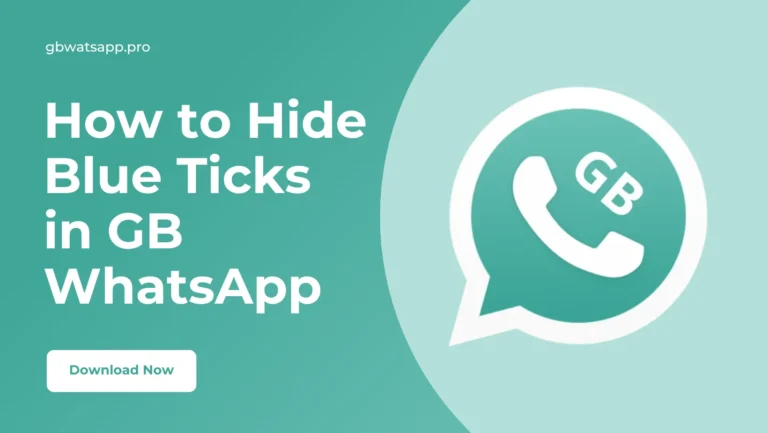 Hide Blue Ticks in GB WhatsApp