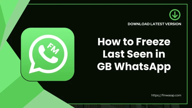 How to Freeze Last Seen in GB WhatsApp